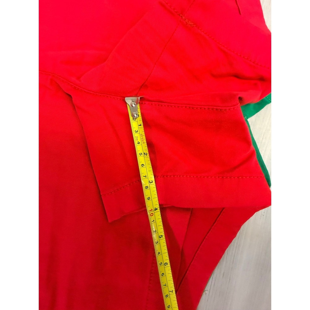 J.Crew Shorts Bundle Women Sz 10 Chino 3" Red Green Pink Preppy Summer Coastal - Picture 3 of 8